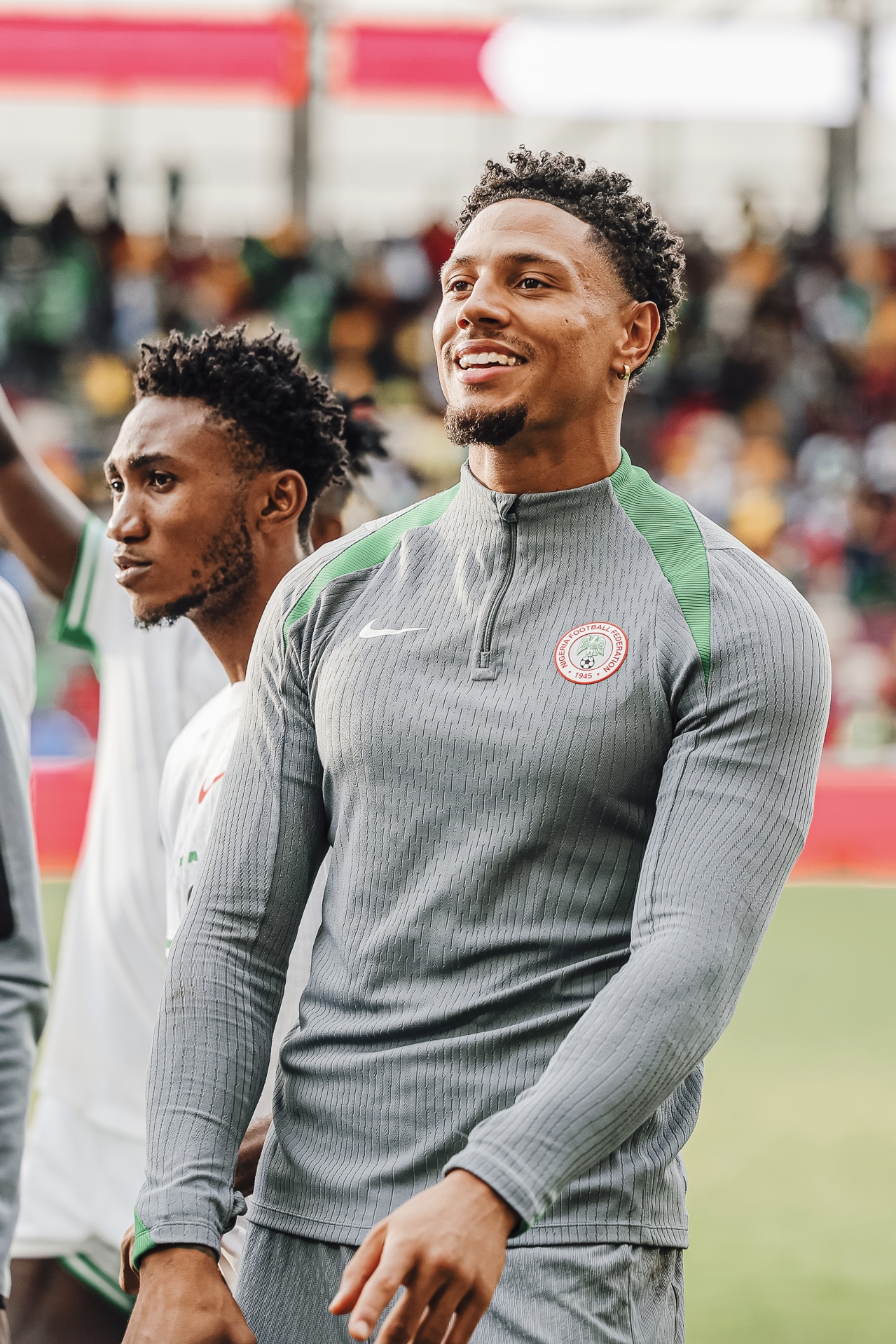 Okoye in Nigeria training top